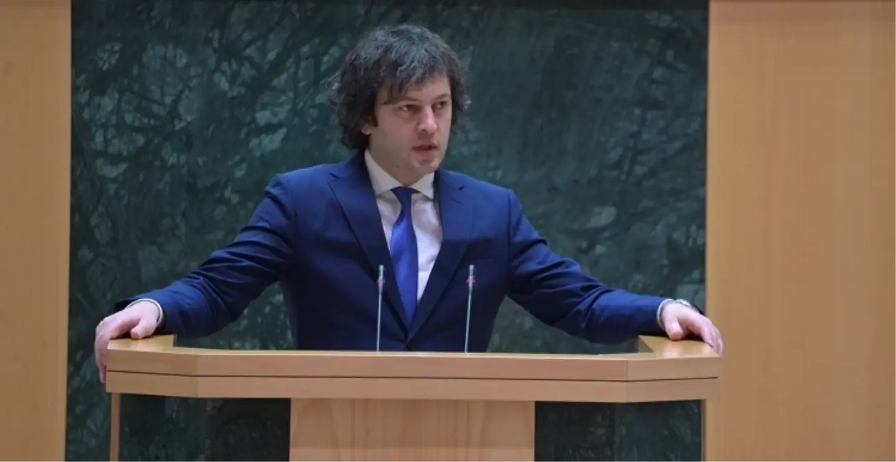 gurcistan basbakani yerel secim gosterileri hukumeti devirmek icin duzenlendi PUOv4sEa