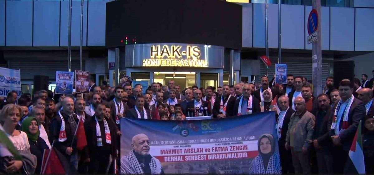 HAK-İŞ Genel Başkan Vekili Sert: “İsrail’in Saldırısı Uluslararası Sularda Korsanlık Faaliyetidir”