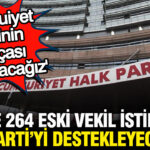 264 eski vekil chpden istifa etti yeni partiyi destekleyecekler Cipj6BMx