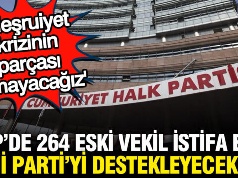 264 eski vekil chpden istifa etti yeni partiyi destekleyecekler Cipj6BMx