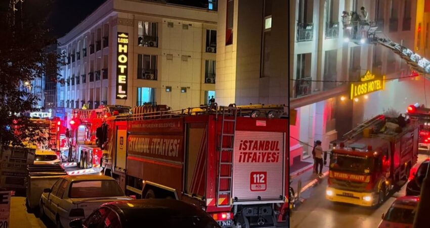 Esenyurtta otel yangini musteriler korku dolu anlar yasadi fTFXTKE2